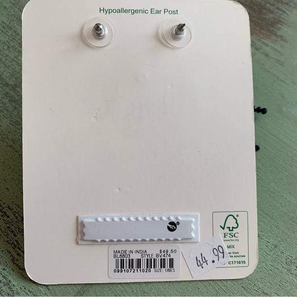 J. Crew Faceted Tassel Earrings - Picture 8 of 9